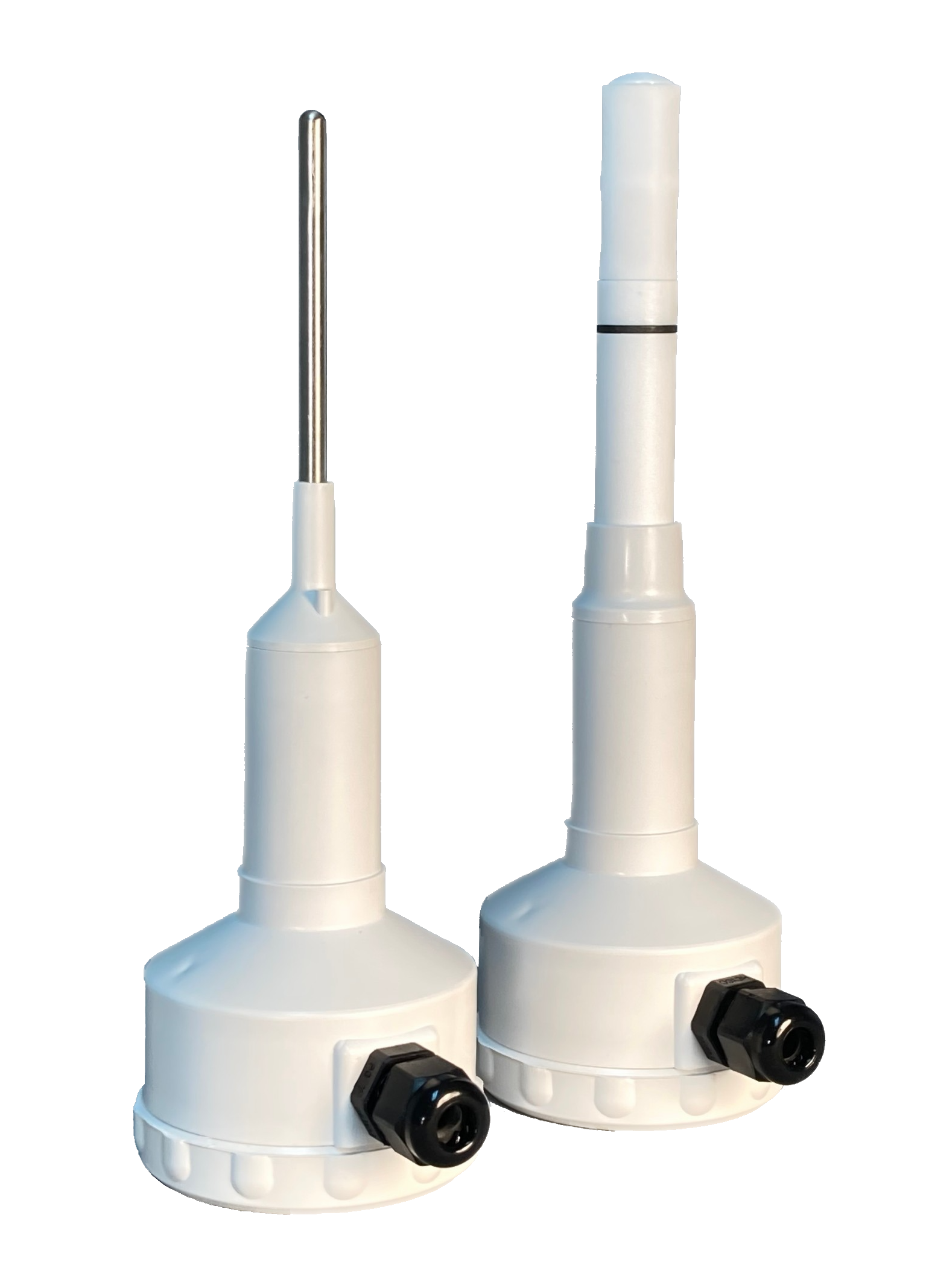 Humidity transmitters for humidity and temperature